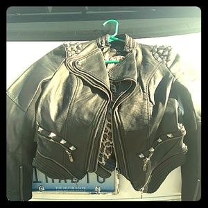 Leather jacket